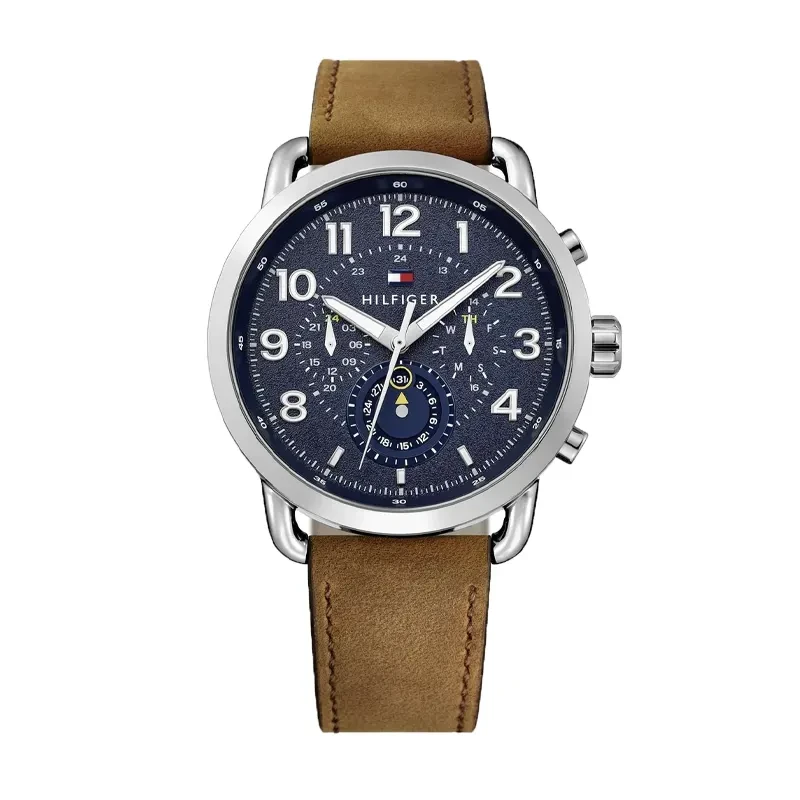 Tommy Hilfiger Briggs Chronograph Leather Men's Watch- 1791424